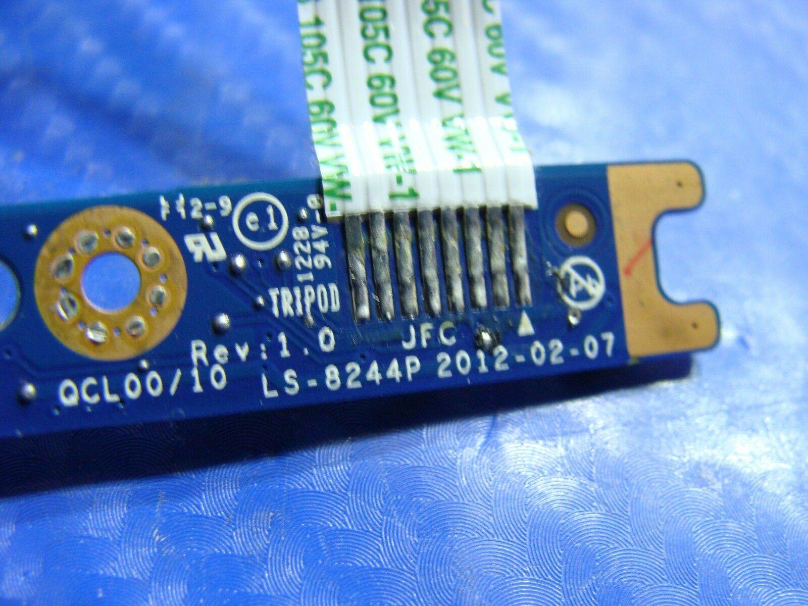 Dell Inspiron 7520 P25F 15.6” Genuine Laptop LED Board w/Cable LS-8244P ER* - Tested Computer Laptop Parts