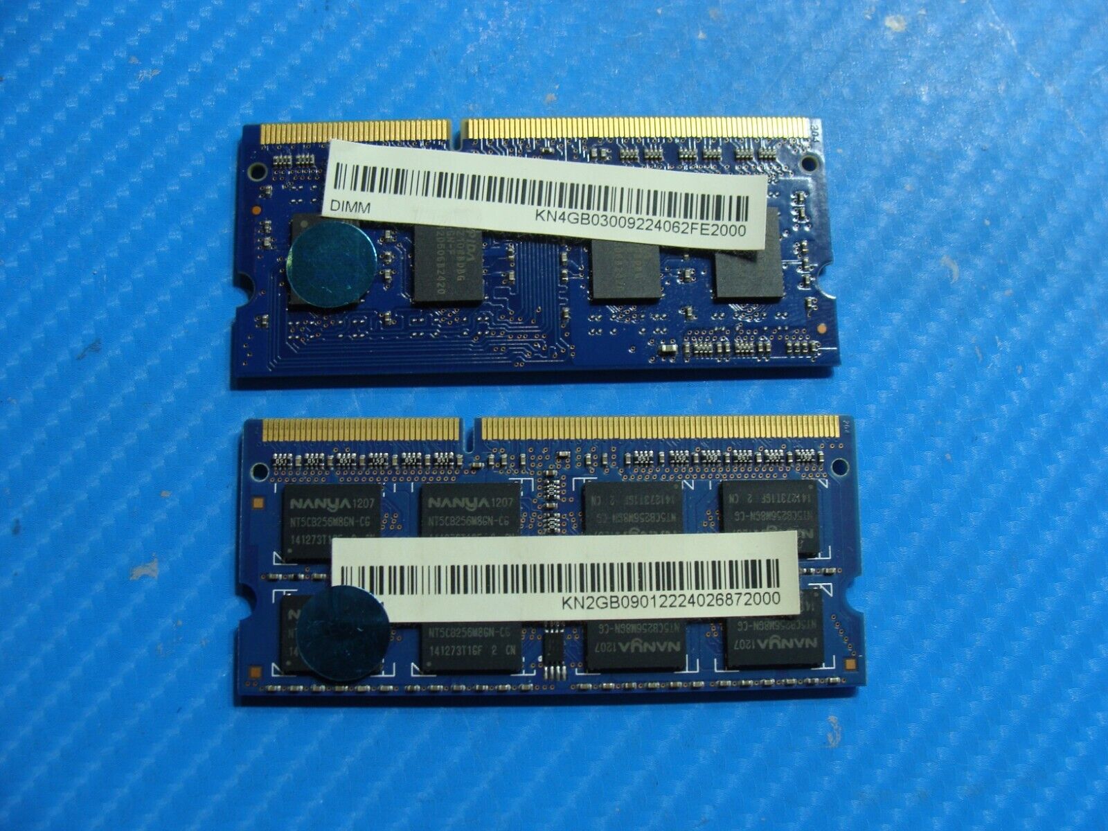 Acer V5-571 Nanya+Elpida 6GB (2GB+4GB) Memory RAM SO-DIMM NT4GC64B8HG0NS-CG