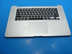 MacBook Pro A1398 15" 2015 MJLQ2LL Top Case Palmrest NO Battery Silver 661-02536