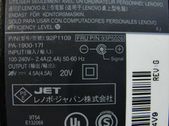 Genuine Lenovo AC Adapter Power Charger 20V 4.5A 90W 93P5026 92P1109 