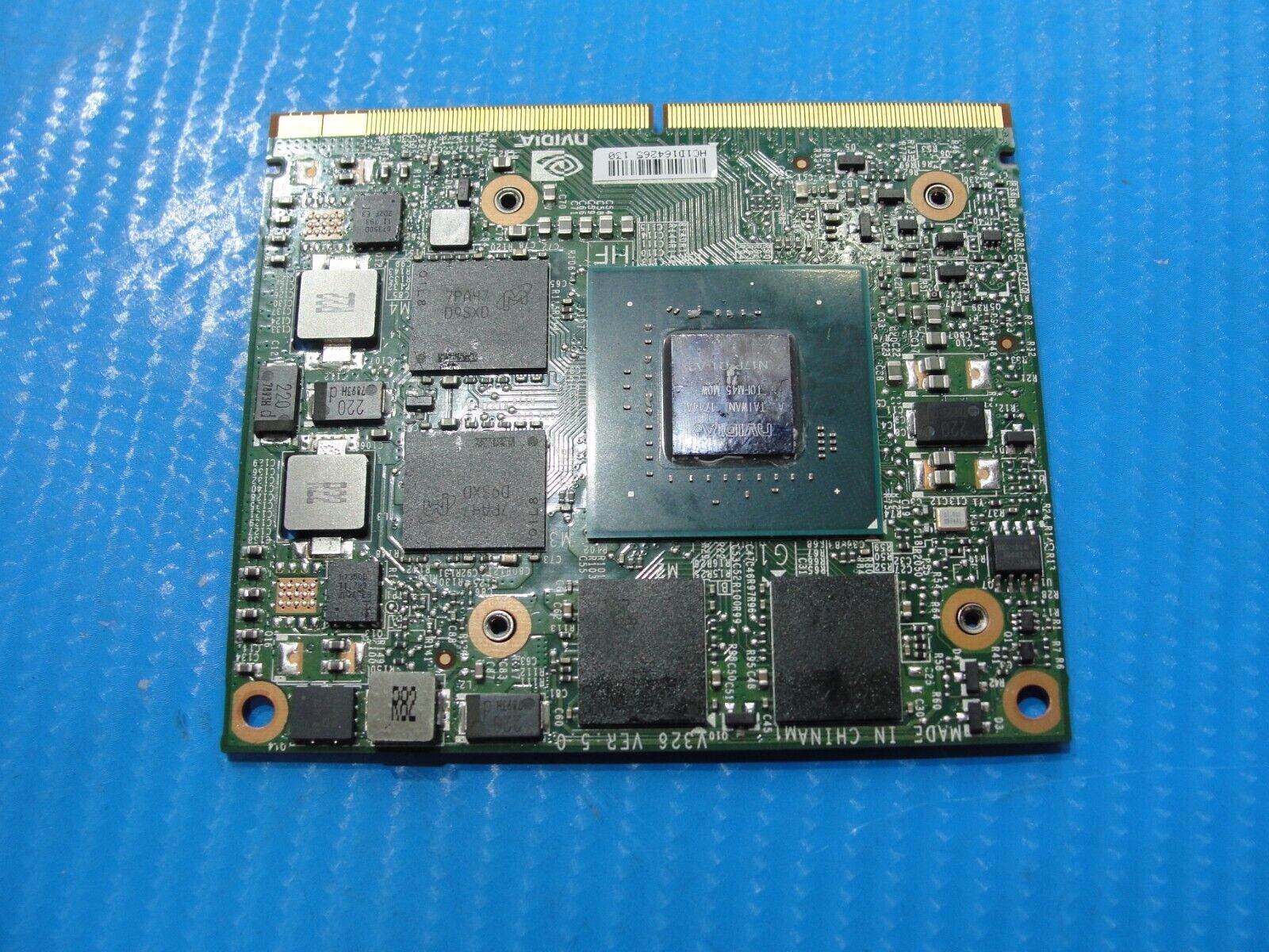 Dell Precision 7520 Nvidia Quadro M1200 4GB Video Card RD3JG - Tested Computer Laptop Parts
