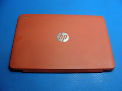 HP Chromebook 14" 14-q030nr Genuine Glossy HD LCD Screen Complete Assembly Red