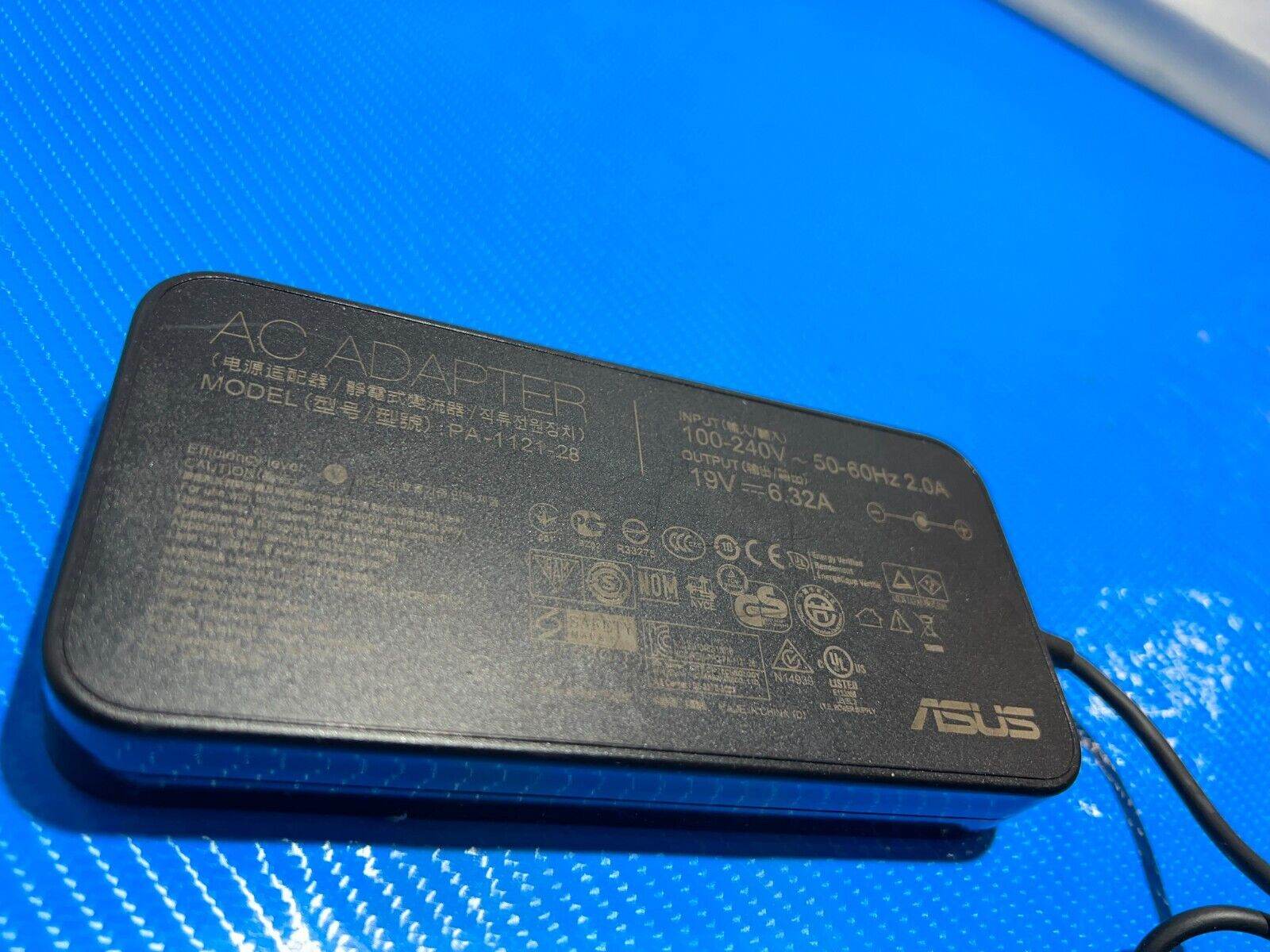 19.5V 6.32A 120W Pa-1121-28 A15-120P1A Ac Charger for Asus Rog Fx504 Fx53V - Tested Computer Laptop Parts