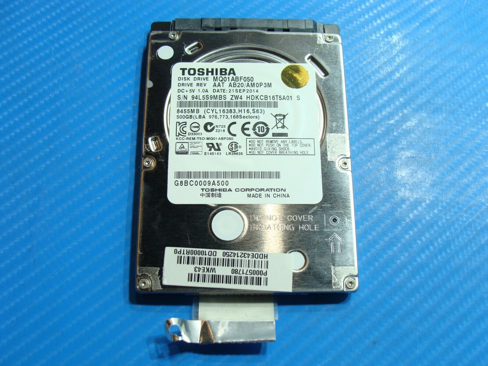 Toshiba C55D-B5310 Toshiba SATA 2.5