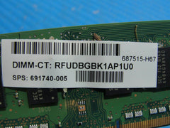 HP Pavilion x360SO-DIMM Samsung 4GB Memory PC3L-12800S-11-13-B4 M471B5173DB0-YK0 - Tested Computer Laptop Parts