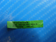HP Pavilion 15-au063nr 15.6" Genuine Laptop DC IN Power Jack w/Cable 799735-F51 - Laptop Parts - Buy Authentic Computer Parts - Top Seller Ebay