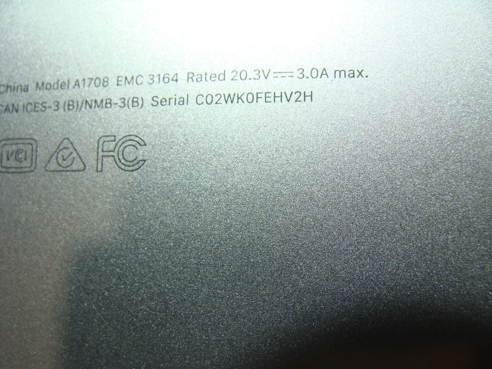 MacBook Pro A1708 13