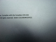 MacBook Pro A1398 15" Mid 2012 MC976LL/A Bottom Case 923-0090 