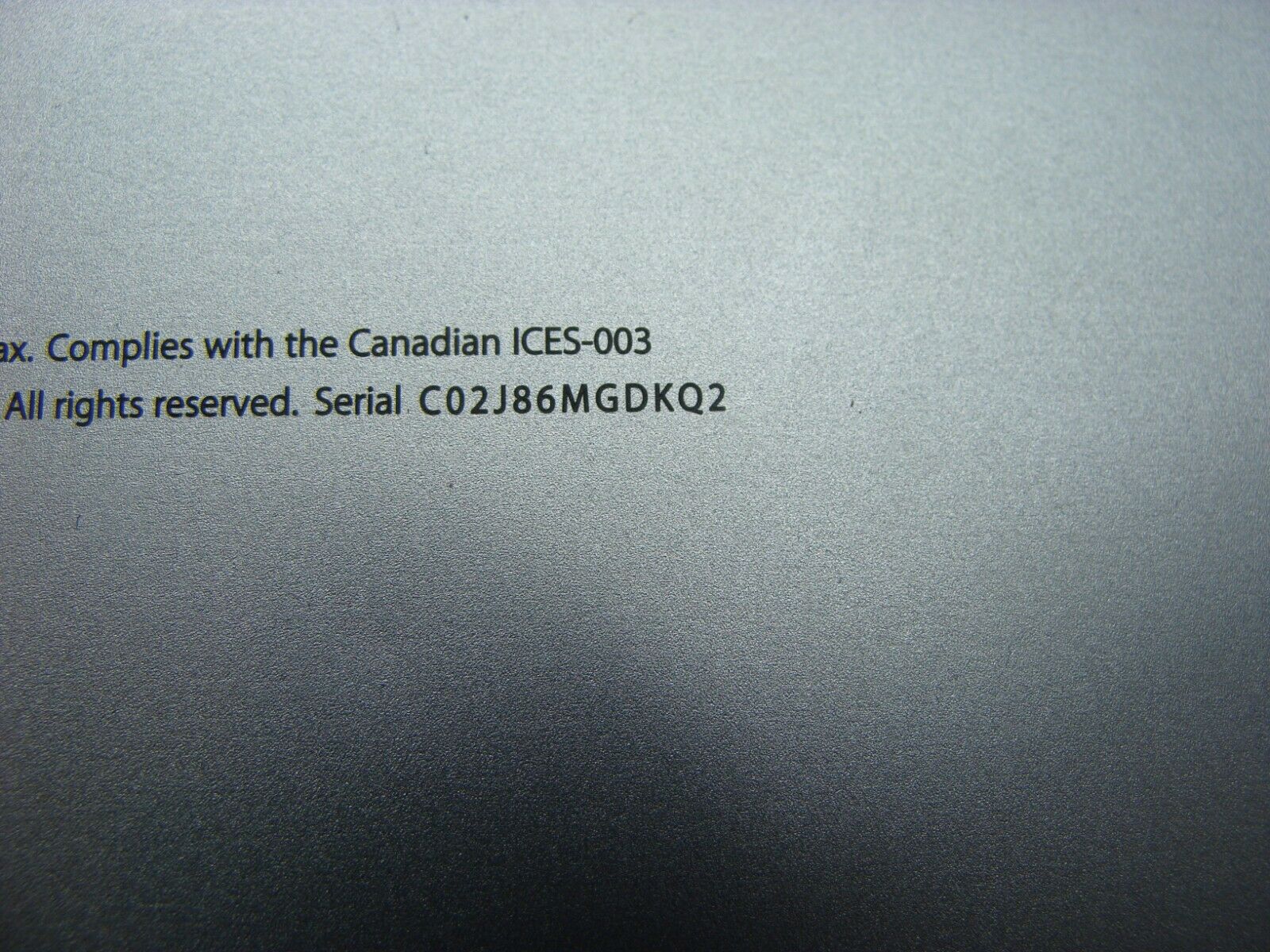 MacBook Pro A1398 15