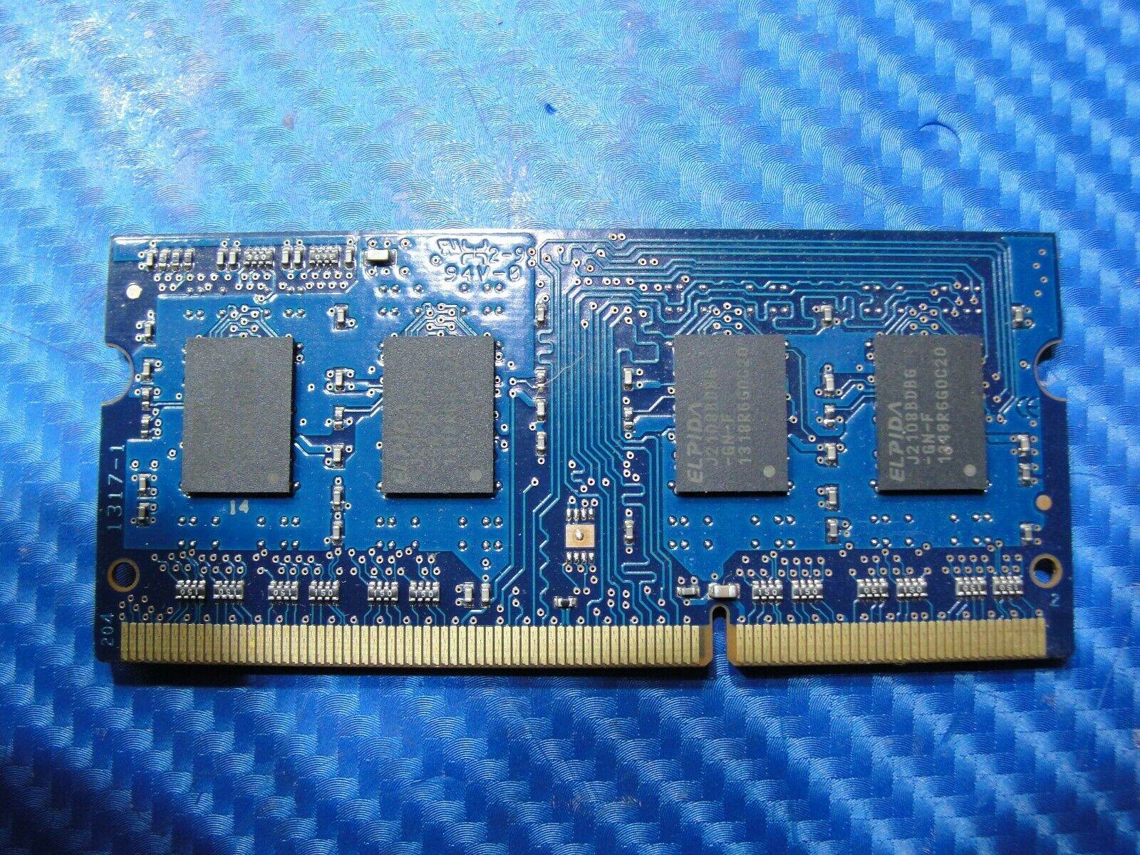 MacBook Pro A1278 Elpida 2GB 1Rx8 PC3-12800S SODIMM Memory RAM EBJ20UF8BDU0-GN-F - Tested Computer Laptop Parts