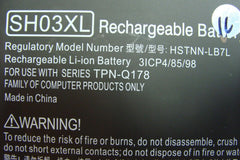 HP Spectre x360 13t-ae000 13.3" Genuine Battery 11.55V 57.9Wh 5020mAh HSTNN-LB7l