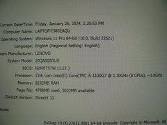 Powerful Lenovo ThinkPad X1 Titanium Gen 1 Intel i5-11th Gen QHD Touch 8GB 256GB