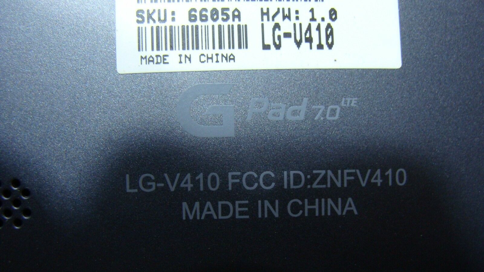 LG G Pad V410 7