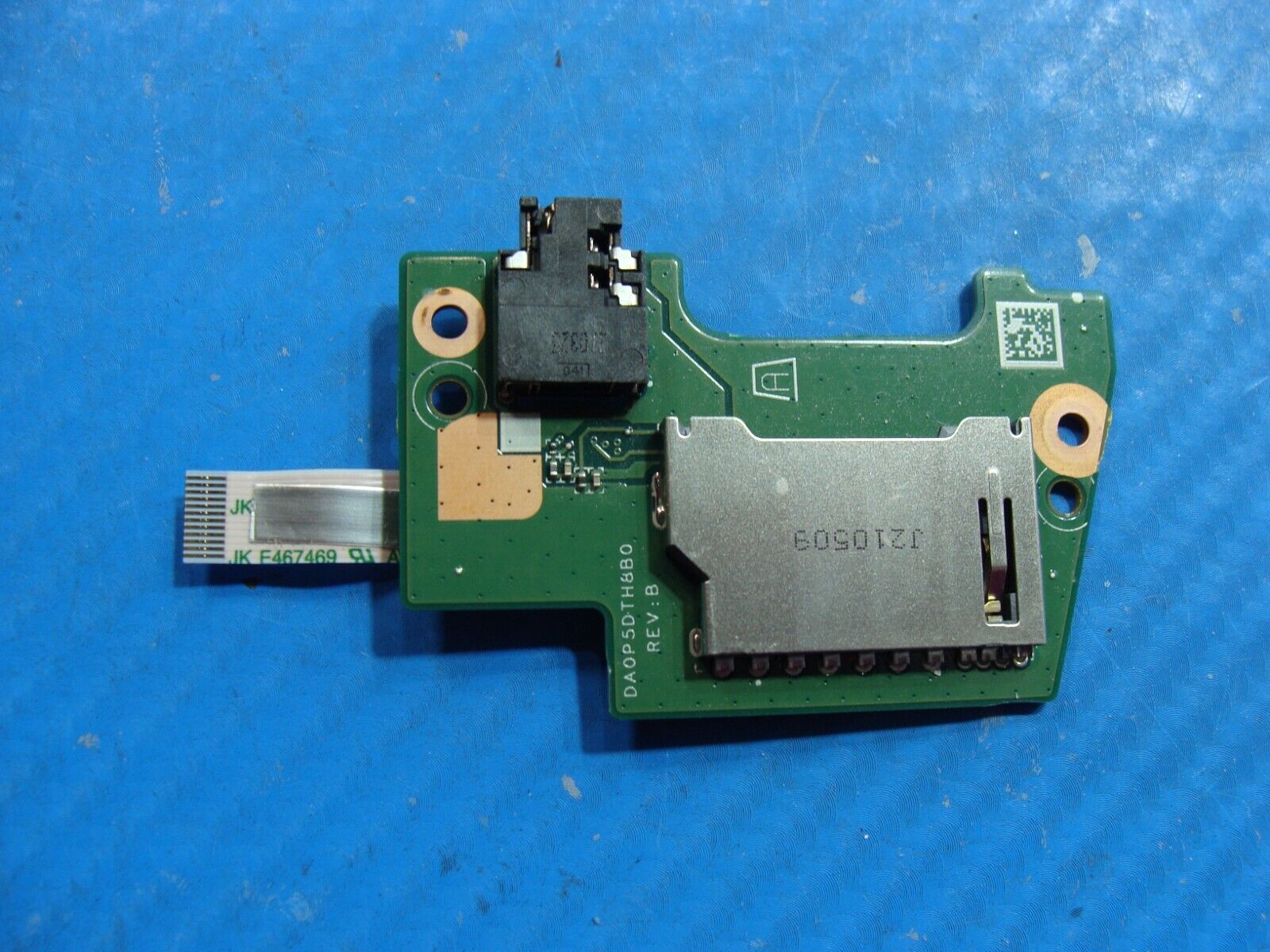 HP 15.6 15-dy2035tg Genuine Audio SD Card Reader Board w/Cable DA0P5DTH8B0