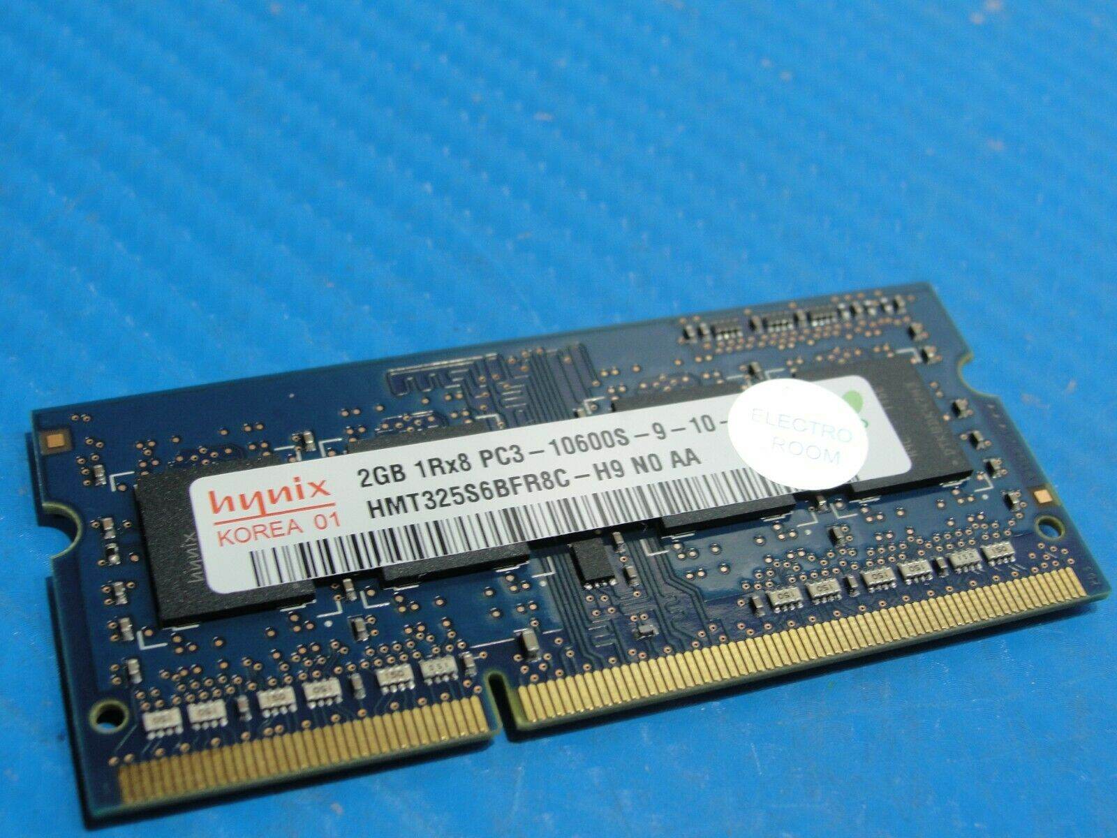 MacBook Pro A1278 Laptop Hynix 2GB Memory PC3-10600S-9-10-F2 HMT325S6BFR8C-H9 - Tested Computer Laptop Parts