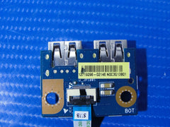 Toshiba Satellite P55t-A5202 15.6" OEM Dual USB Port Board w/Cable N0C3G13B01 Toshiba