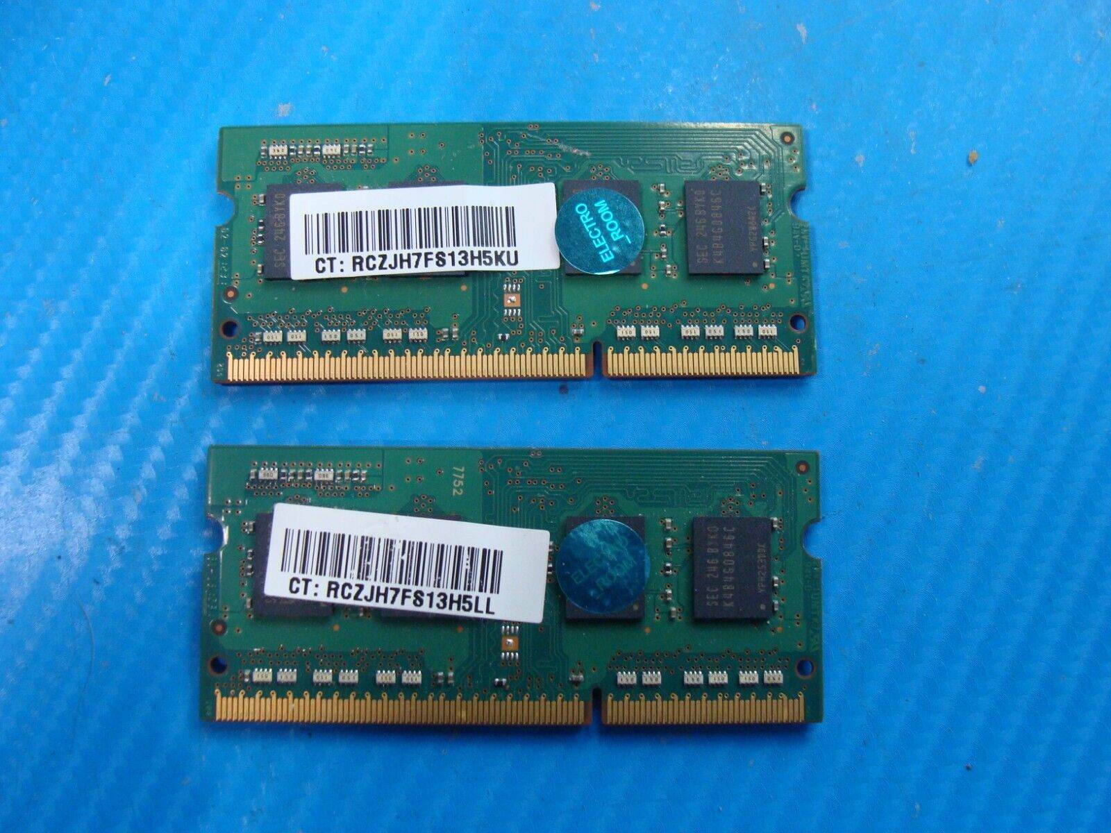 HP 17-e054ca Samsung 8GB 2x4GB 1Rx8 Memory PC3L-12800S M471B5173CB0-YK0 - Tested Computer Laptop Parts