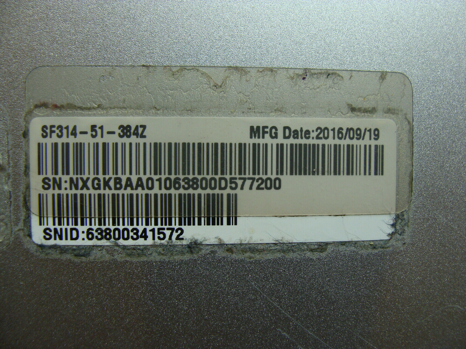 Acer Swift SF314-51-384Z 14