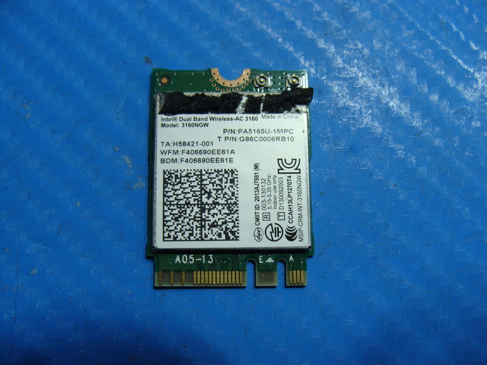 Toshiba Satellite E45-B 14" Genuine Laptop WiFi Wireless Card 3160NGW