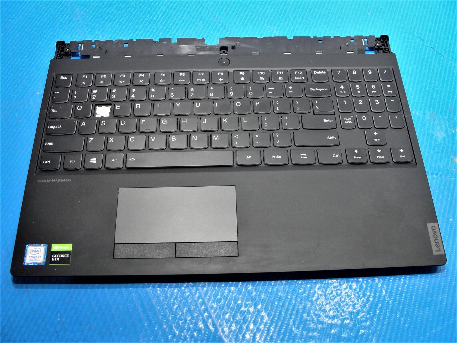Lenovo Legion Y540-15IRH Palmrest w/Backlit Keyboard Touchpad AP1DG000200 AS IS