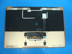 MacBook 12" A1534 Mid 2017 MNYK2LL Top Case Palmrest w/Keyboard Gold 661-06795