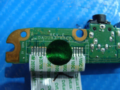 HP 15-f100dx 15.6" Genuine Laptop USB Audio Board w/ Cable DA0U83TB6E0