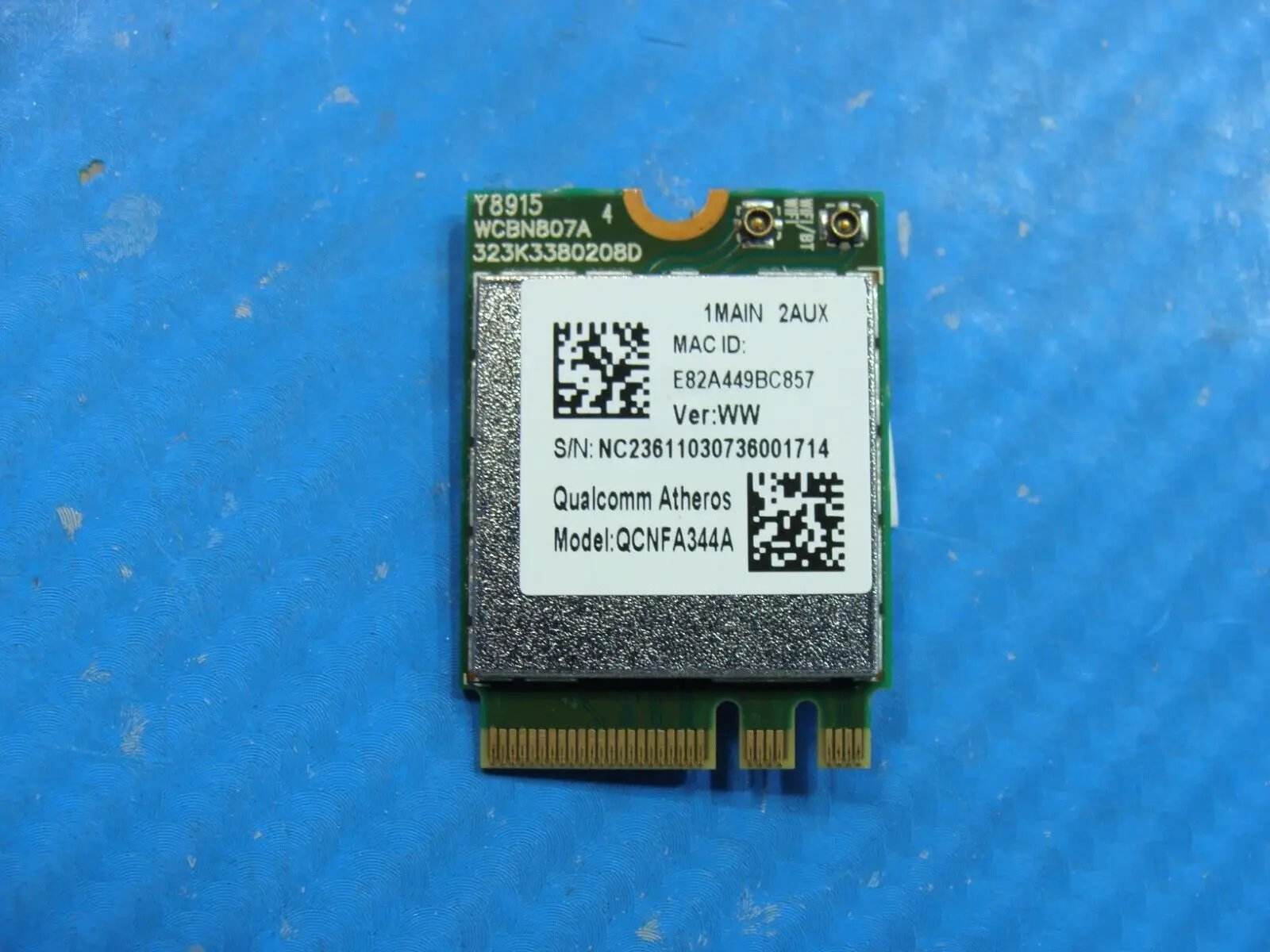 Acer Predator Helios 300 15.6” G3-571 OEM Laptop WiFi Wireless Card QCNFA344A - Tested Computer Laptop Parts