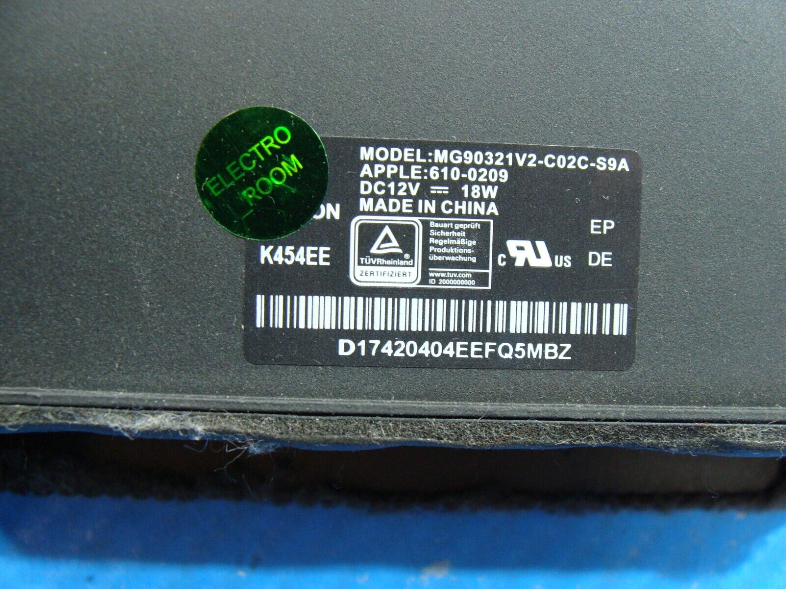 iMac A1419 Late 2013 ME089LL/A 27 Genuine CPU Cooling Fan 923-0302 610-0209