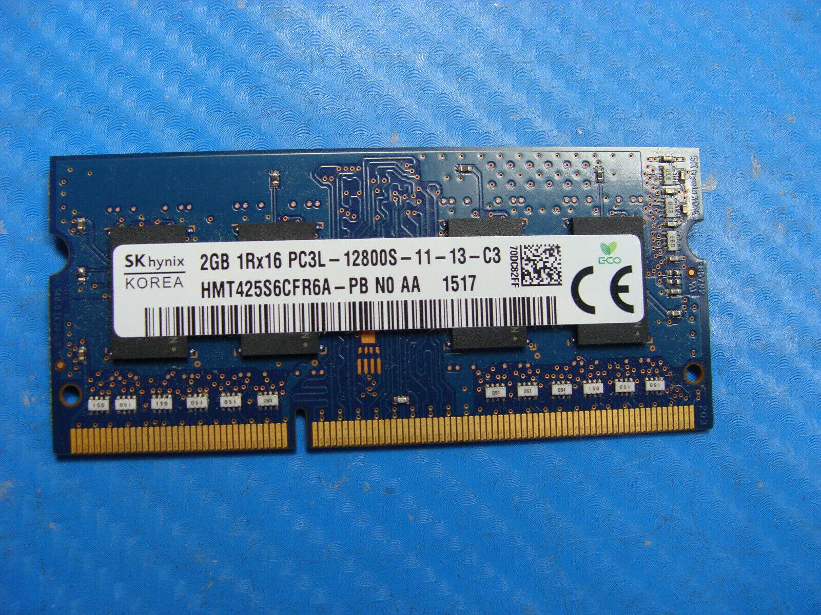 HP 14-ab066us SO-DIMM SK hynix 2GB 1Rx16 Memory HMT425S6CFR6A-PB 691739-005 - Tested Computer Laptop Parts