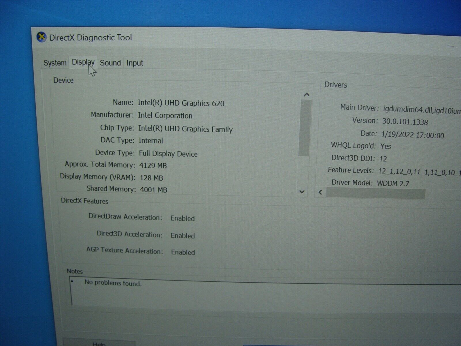 Powerful Dell Latitude 5400 Intel Core i5-8365U 1.60Ghz 8GB Ram Laptop 1920x1080
