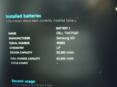 OB Dell Precision 7720 17.3" Xeon E3-1535M v6 32GB 512GB NVME SSD M1200 win10