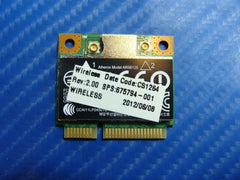 HP 2000 Series 15.6" Genuine Wireless WiFi Card 675794-001 670036-001 AR5B125 HP