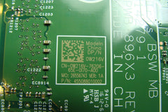 Dell Inspiron 15 3552 15.6" Genuine Intel N3700 1.6GHz Motherboard w216v AS IS