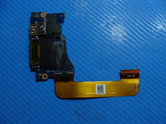 Dell XPS 13 9350 13.3" USB Card Reader Power Button Board w/Cable LS-C881P H2P6T