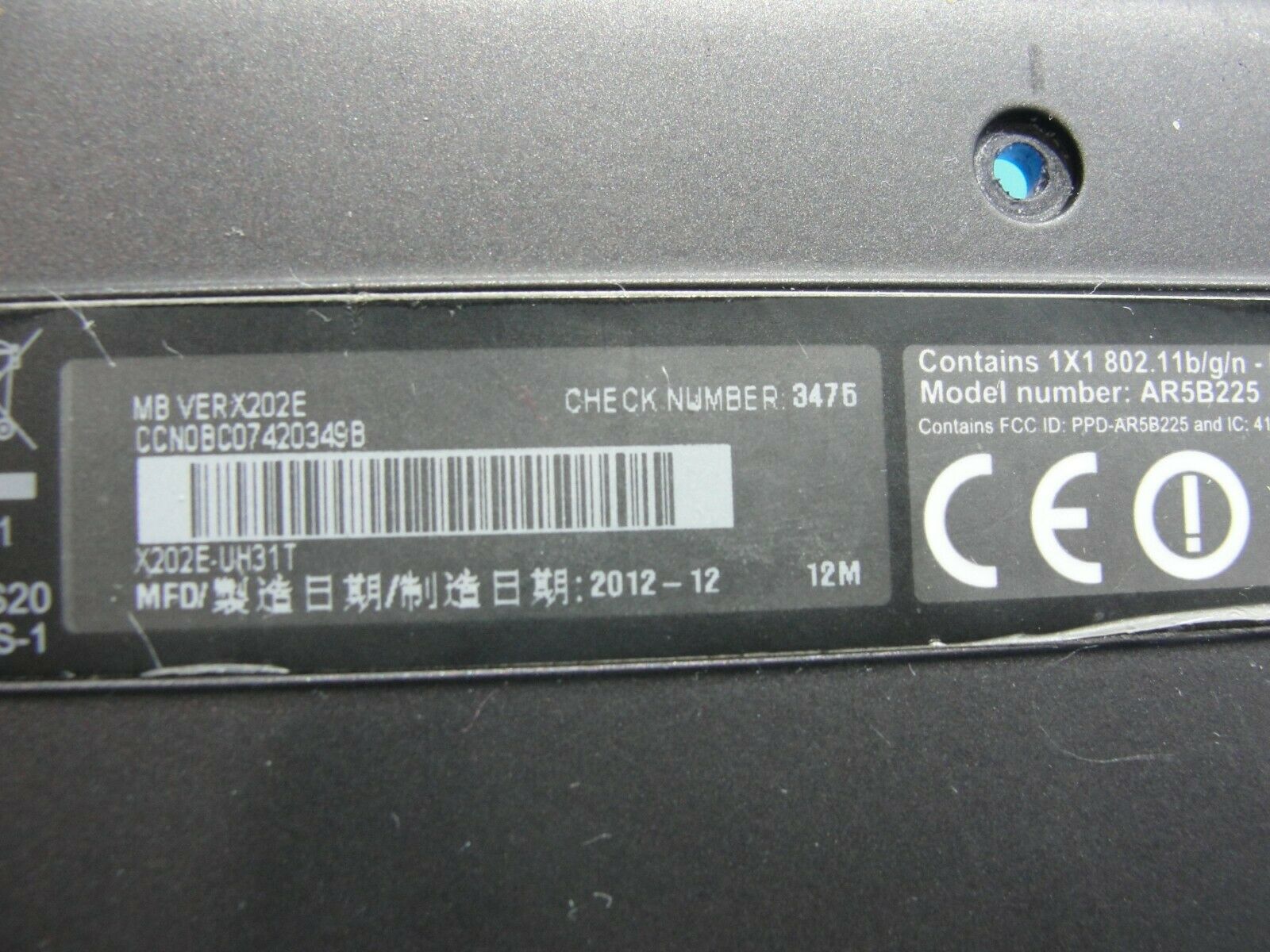 Asus Vivobook X202E-UH31T 11.6