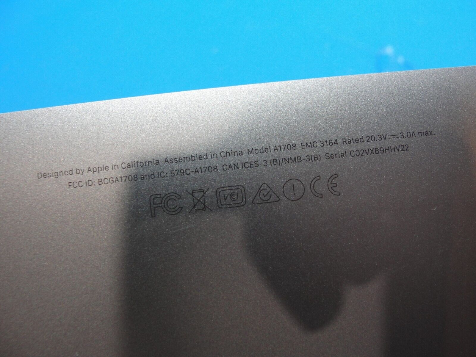 MacBook Pro A1708 13