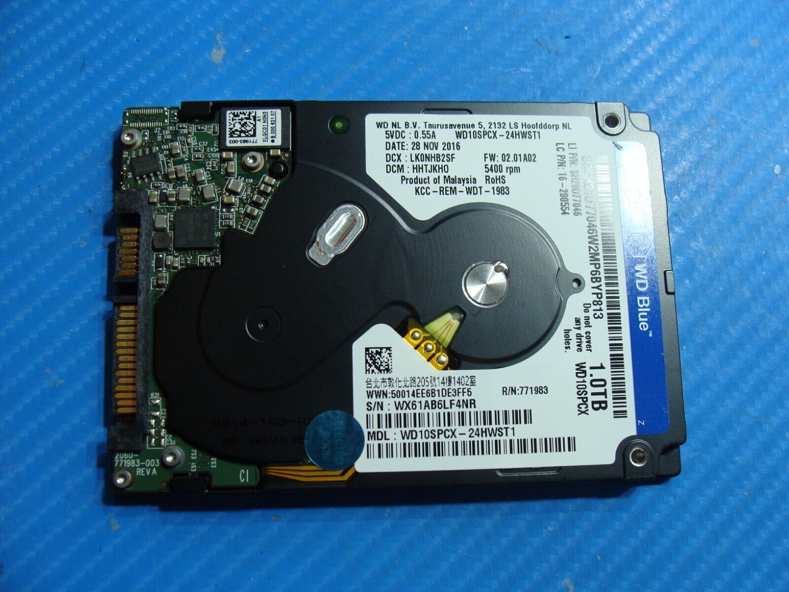 Lenovo IdeaPad Flex 4-1570 Western Digital 1Tb Sata 2.5