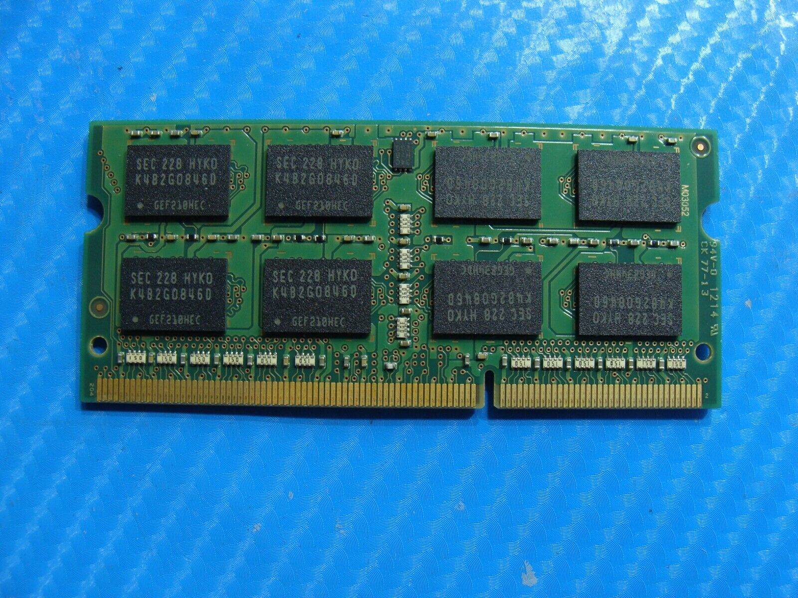 Sony SVE151190X Samsung 4GB PC3L-12800S SO-DIMM Memory RAM M471B5273DH0-YK0 - Tested Computer Laptop Parts