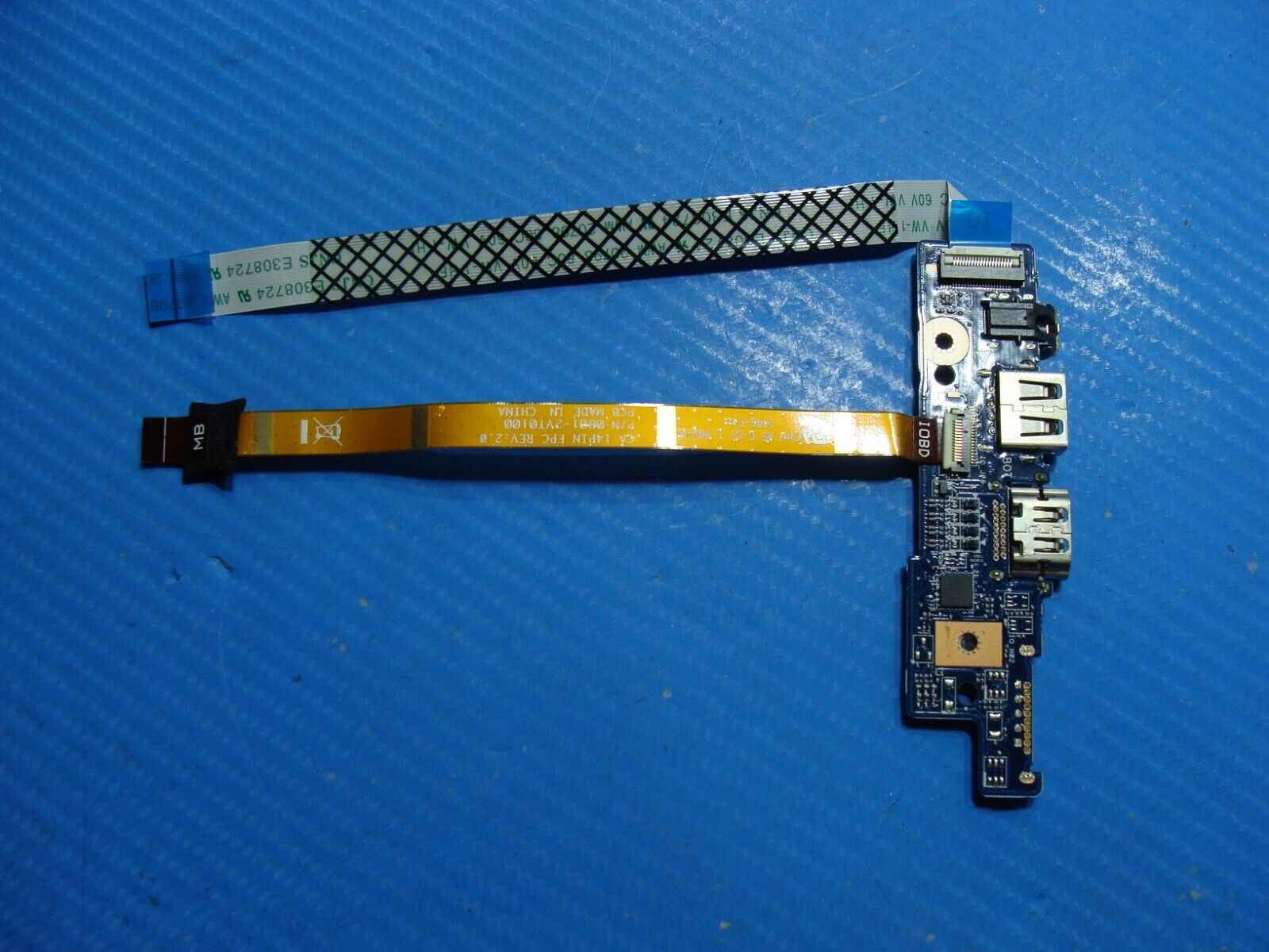 Toshiba Satellite E45-B 14" Genuine Laptop Audio USB Board w/Cables N0VPB11A01