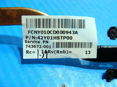 HP Chromebook 14-q049wm 14" Genuine CPU Cooling Heatsink 743672-001 42Y01HSTP00 