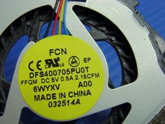 Dell Inspiron 3135 11.6" Genuine CPU Cooling Fan 6WYXV DFS400705PU0T ER* - Laptop Parts - Buy Authentic Computer Parts - Top Seller Ebay