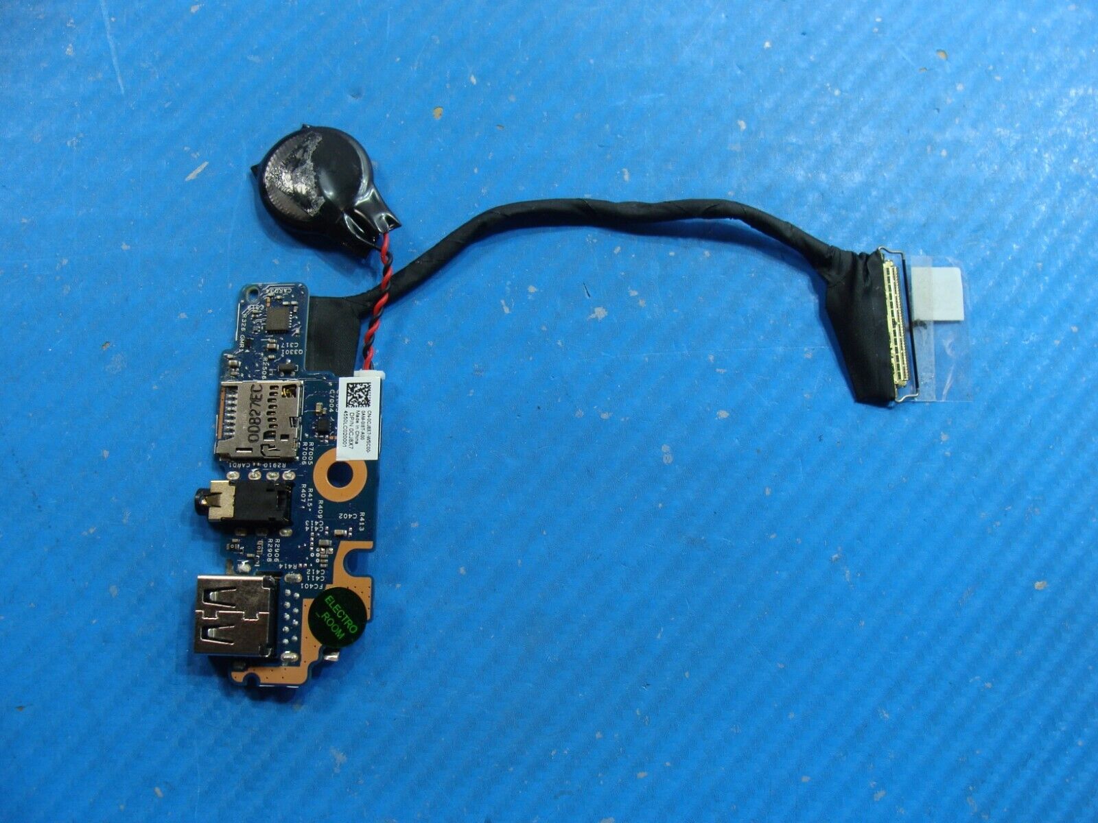 Dell Inspiron 7306 2-in-1 13.3 Genuine Laptop USB Audio Board w/ Cable CJ8X7
