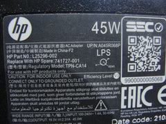 Genuine HP AC Adapter Power Charger 19.5V 2.31A 45W TPN-CA14 L25296-002 - Tested Computer Laptop Parts