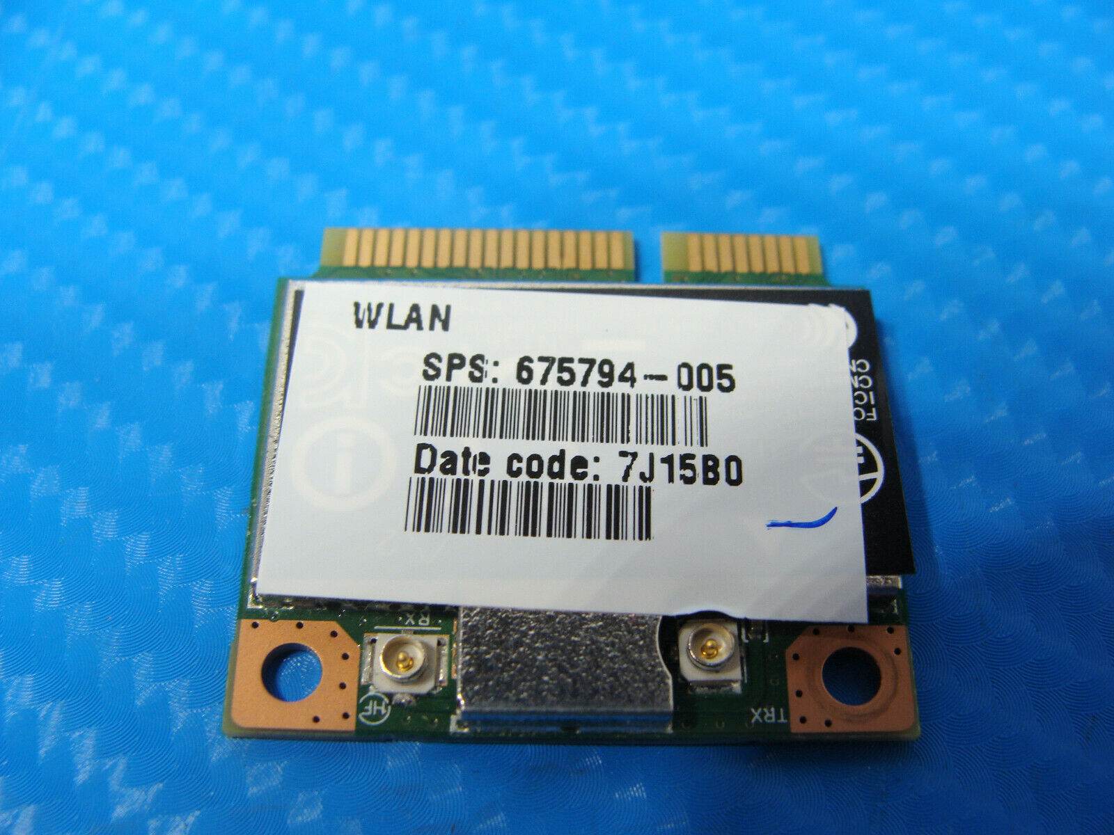 HP Touchsmart 15-g317cl 15.6 Wireless WiFi Card 675794-001 670036-001 675794-005 - Tested Computer Laptop Parts