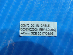 Dell Latitude 5480 14" Genuine Laptop DC IN Power Jack w/Cable 5MDFH DC30100ZD00