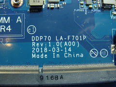 Dell Latitude 5491 14" Intel i5-8300H 2.3GHz Motherboard LA-F701P 58YYD AS IS