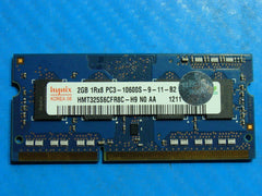 HP 15-f215dx Laptop Hynix 2GB Memory RAM PC3-10600S-9-11-B2 HMT325S6CFR8C-H9 - Tested Computer Laptop Parts