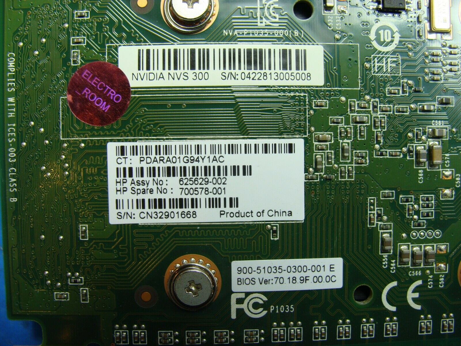 Dell Precision T5600 Genuine Desktop NVIDIA Quadro NVS 300 Video Card 700578-001 - Laptop Parts - Buy Authentic Computer Parts - Top Seller Ebay