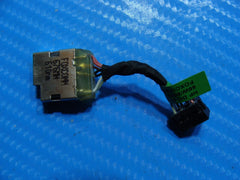 HP 15-f272wm 15.6" Genuine Laptop DC In Power Jack w/ Cable 730932-FD1