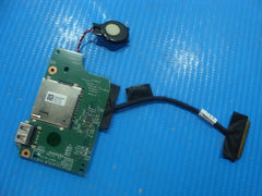 Dell Latitude 3379 13.3" Genuine USB SD Card Reader Board w/Cable 1379X Y7TGP